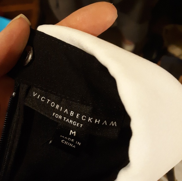 Victoria Beckham for Target Black Collared Dress. - Picture 5 of 8